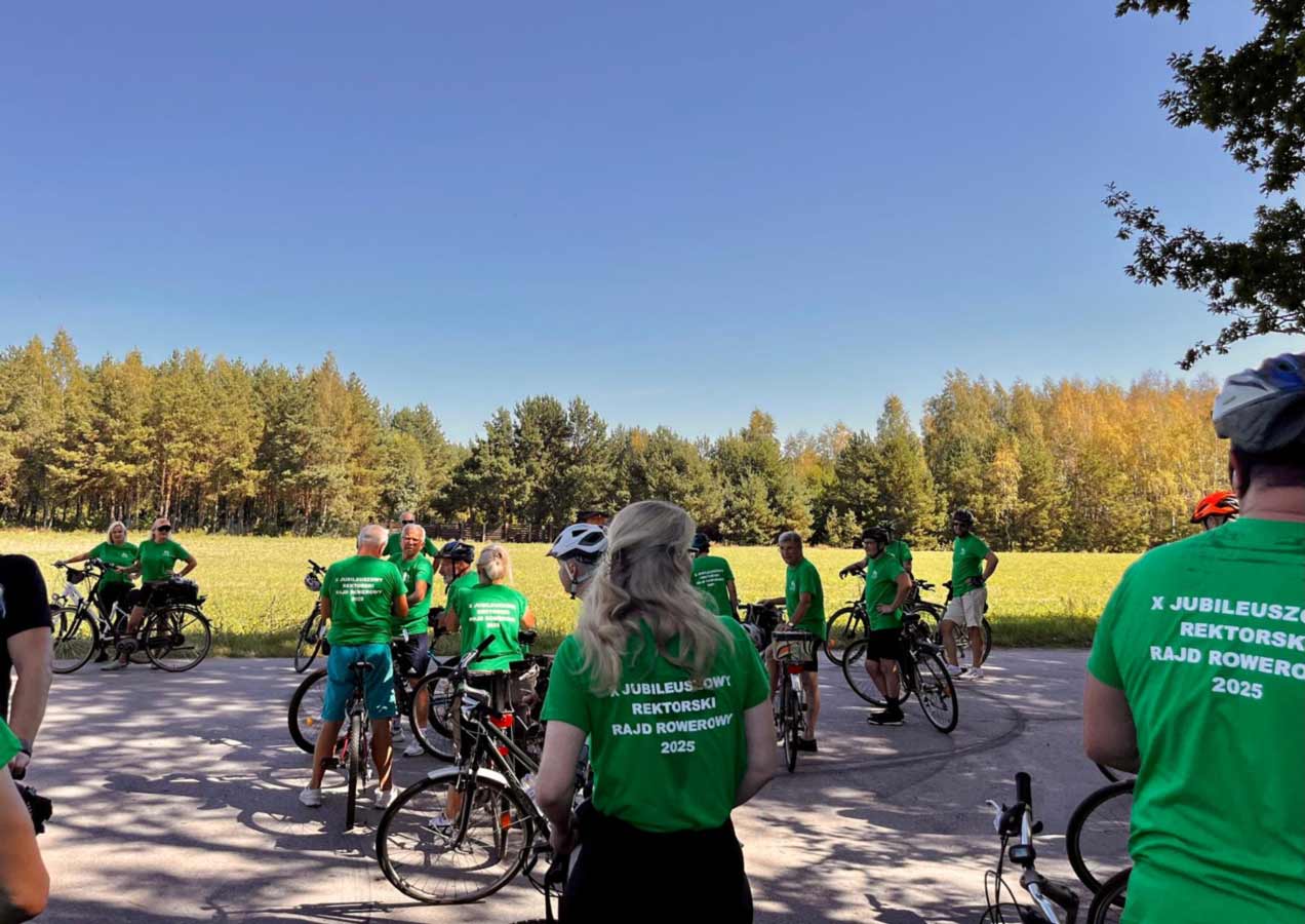 IPLAO na X Jubileuszowym Rektorskim Rajdzie Rowerowym
